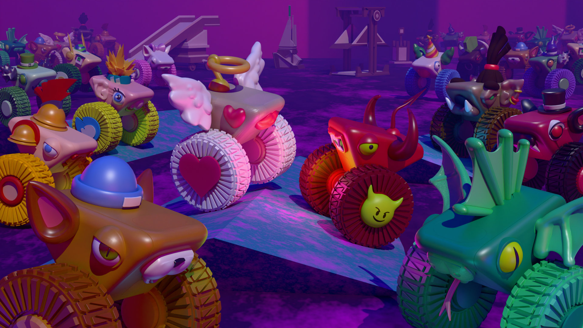 Robomates games: Free-for-All Battles